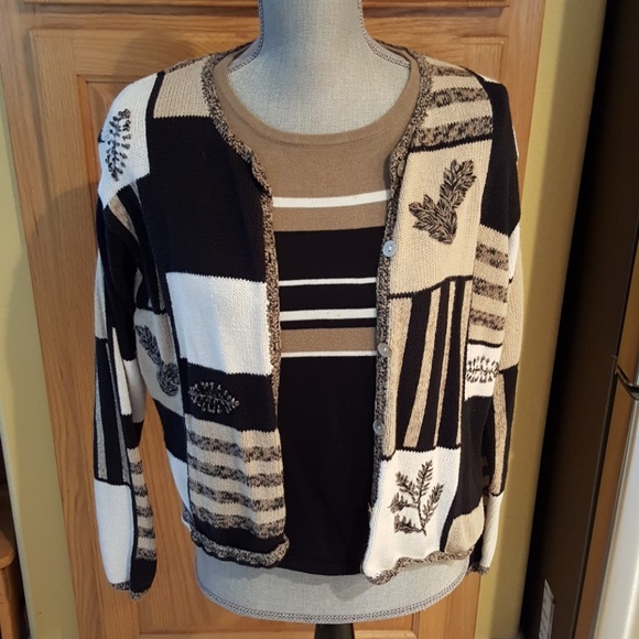 Christopher & Banks Sweaters - Sweater with matching cardigan